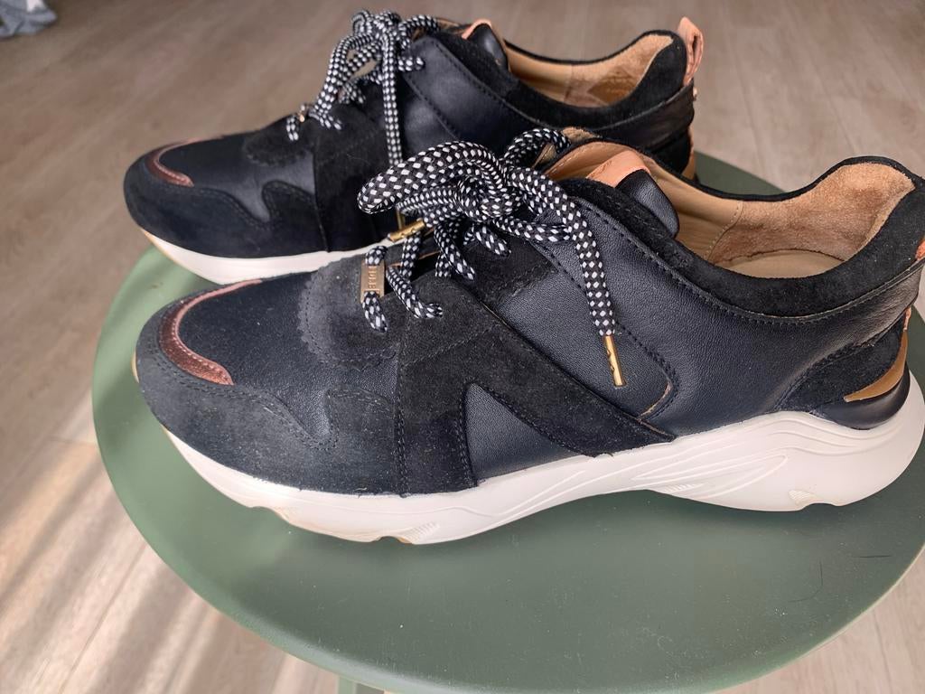 Fred de la Bretoniere- sneakers zwart maat 40, Zwart, Ophalen of Verzenden, Sneakers of Gympen, Zo goed als nieuw