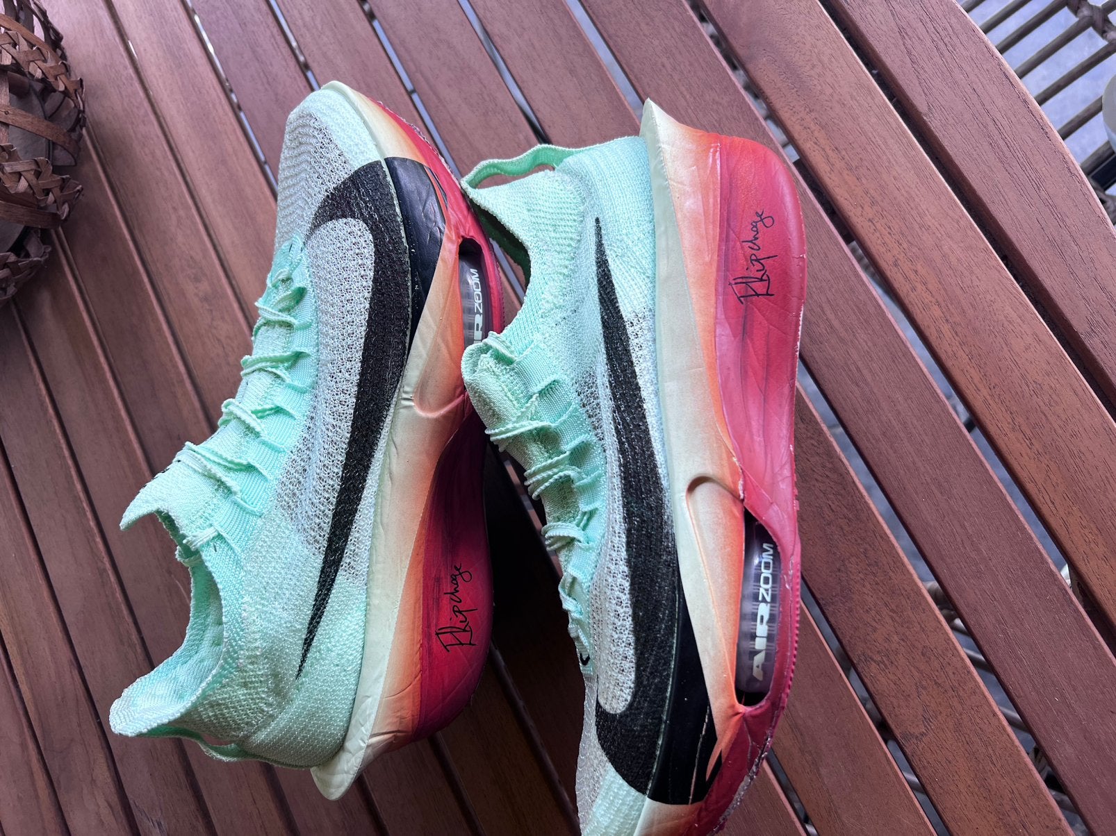 Nike zoom x alphafly 3 maat 44,5, Sport en Fitness, Loopsport en Atletiek, Gebruikt, Ophalen of Verzenden, Hardlopen, Hardloopschoenen