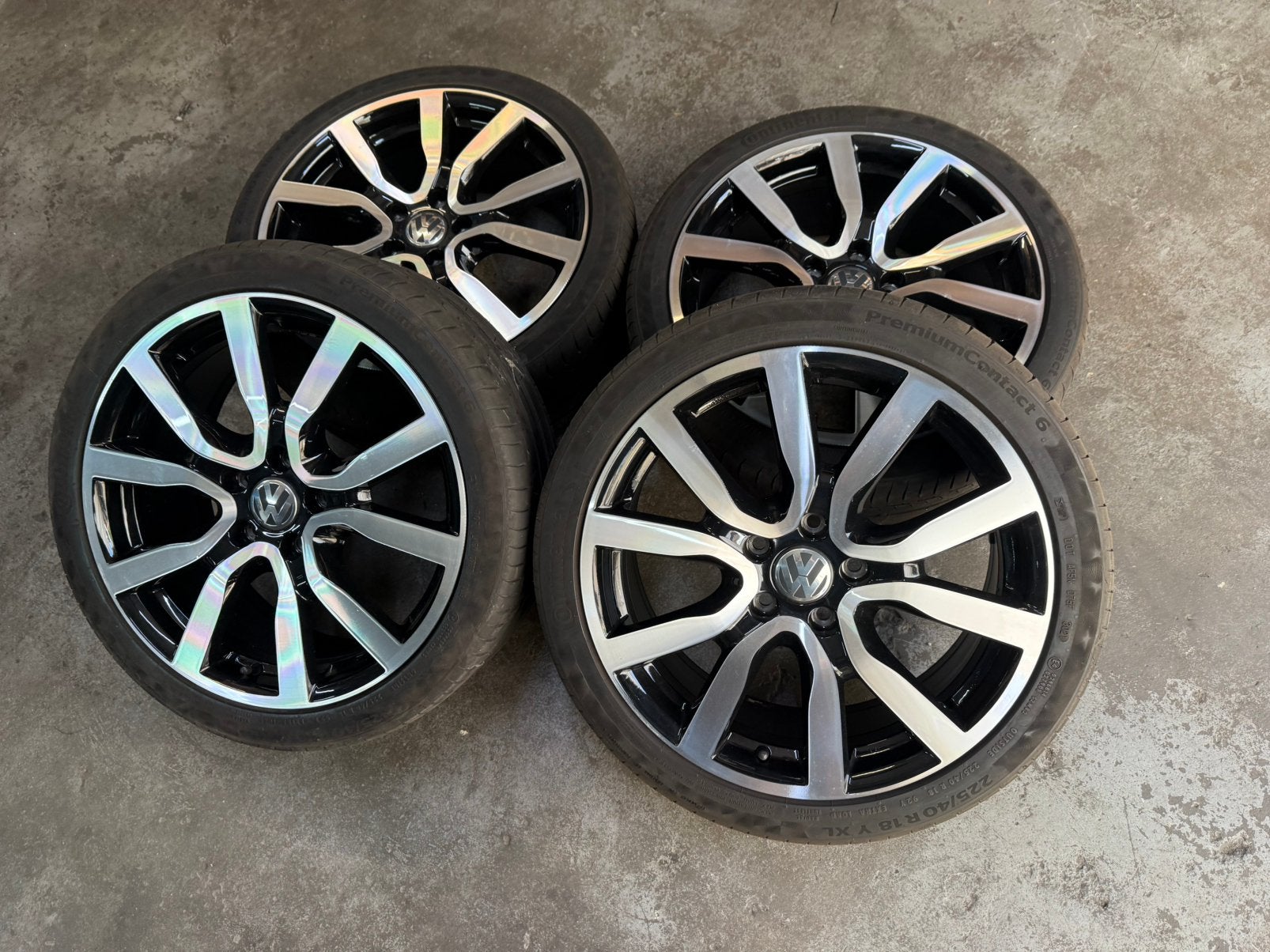 ✅ 18 inch Serron GTE velgen Volkswagen Golf 5 6 7 5x112 GTD, Auto-onderdelen, Banden en Velgen, 18 inch, Gebruikt, Banden en Velgen