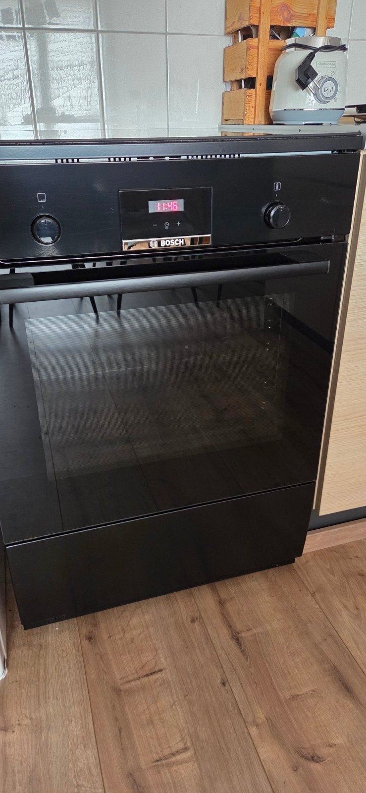 BOSCH HLN39A060U Inductie Fornuis 60cm met Perilex, Ophalen, 4 kookzones, Zo goed als nieuw, Energieklasse A of zuiniger