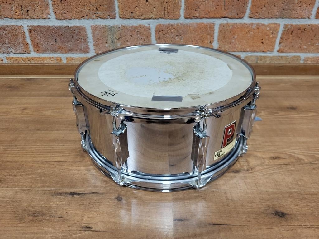 Snare Drum Premier 14" x 6,5" Zilver - 26, Muziek en Instrumenten, Ophalen, Gebruikt, Trommel
