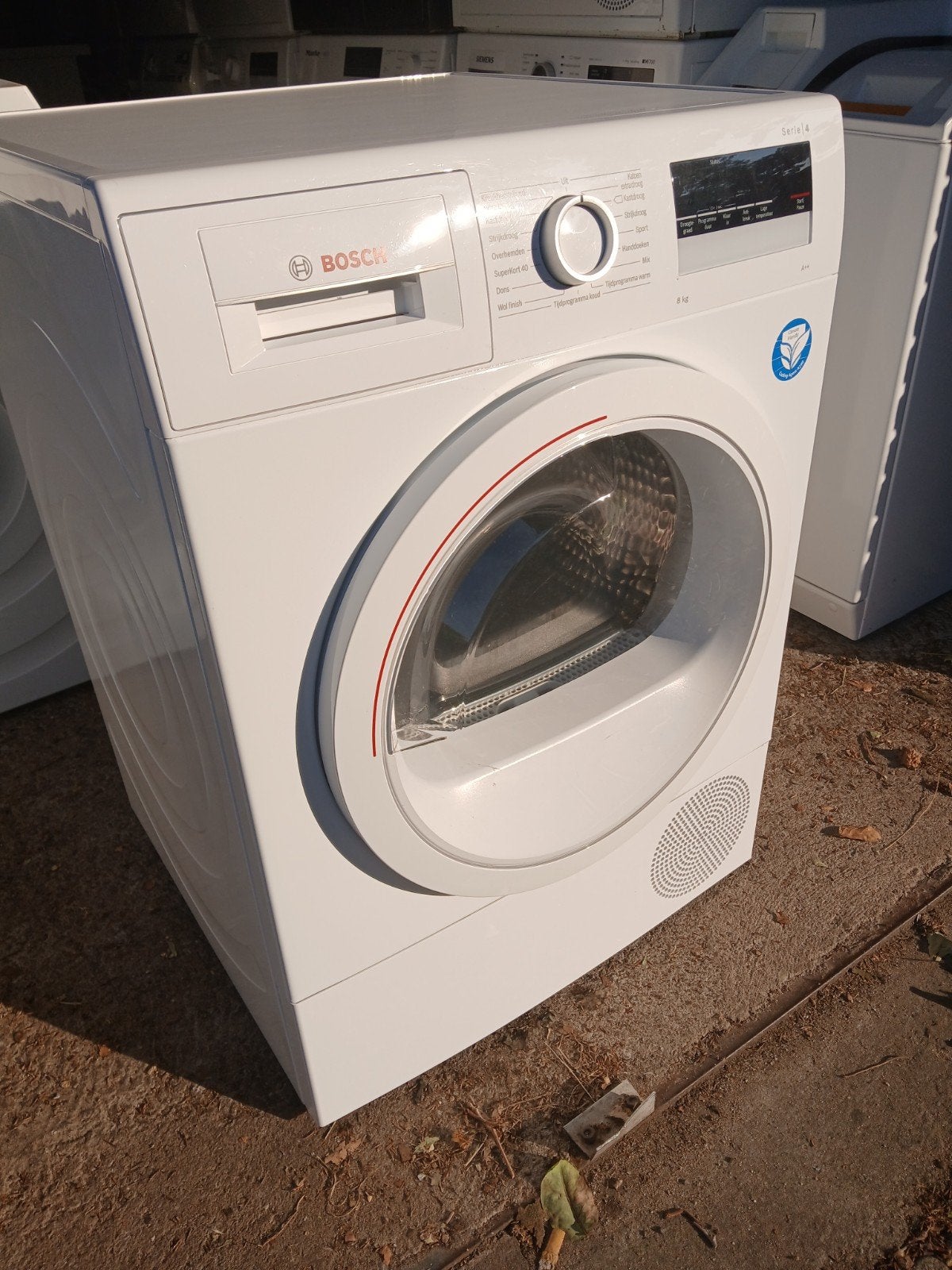warmtepompdroger Bosch serie4 8kg A++ nette staat!, Ophalen, Overige typen, 8 tot 10 kg, Zo goed als nieuw