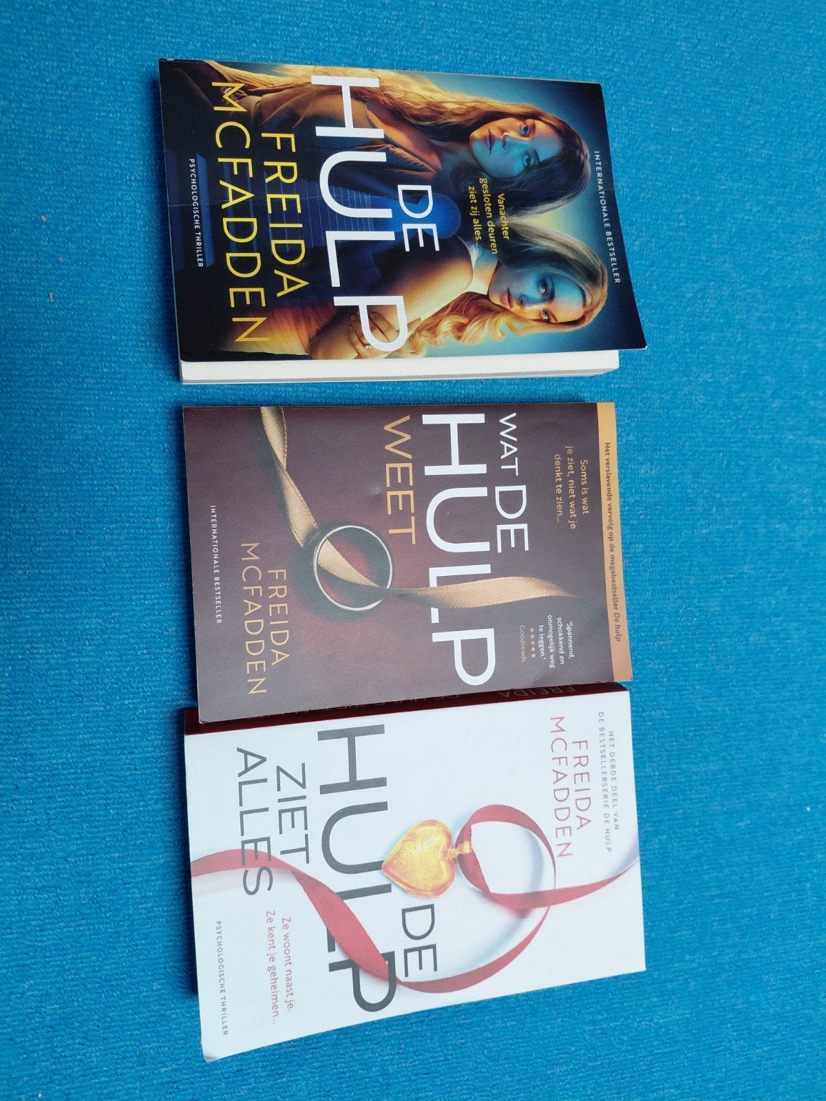 3x boeken van freida Mc fadden over de hulp, Boeken, Ophalen of Verzenden, Gelezen, Freida McFadden