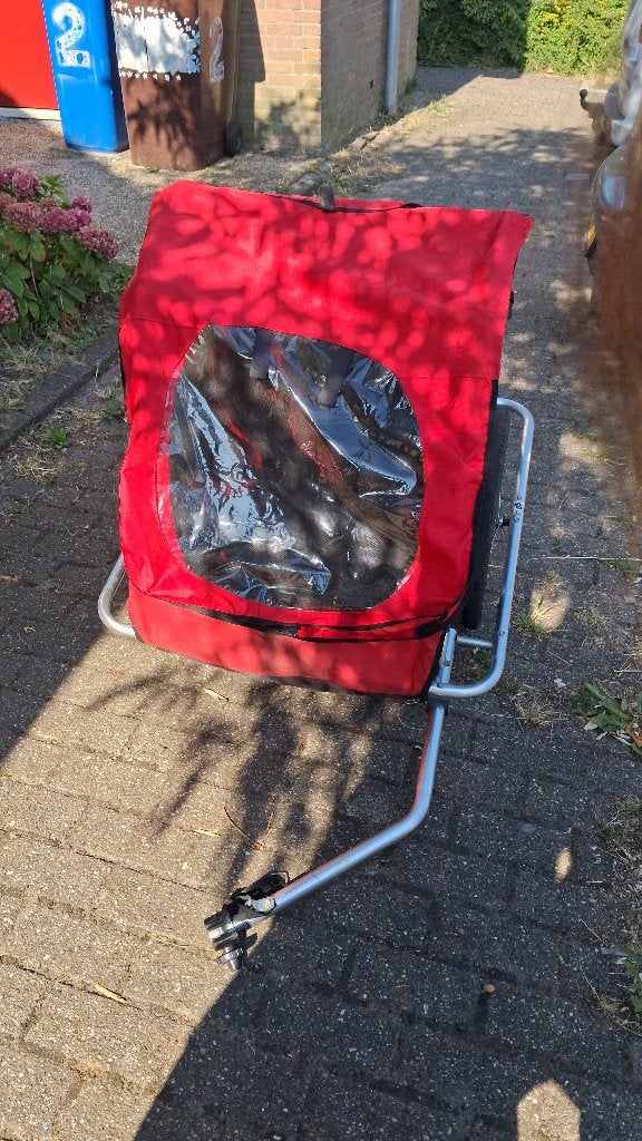 Fietskar, Gebruikt, Opvouwbaar, 20 tot 40 kg, Kinderkar