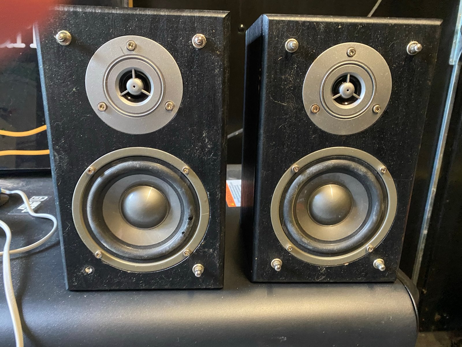 Pure Acoustics Junior S Rear Luidsprekers (140W RMS), Audio, Tv en Foto, Overige merken, Stereo speakers, Gebruikt, 120 tot 150 watt