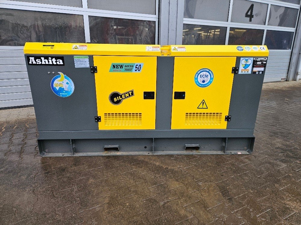 Ashita Power AG3-50E generator ref 024, Ophalen, Nieuw, 30 kVA of meer, Elektrisch startend