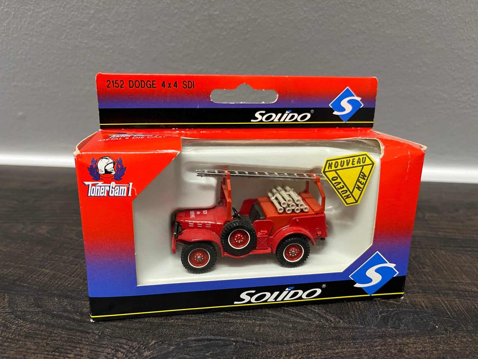 Solido Dodge 4x4 SDI Brandweerwagen - Nieuw in doos, Ophalen of Verzenden, Nieuw, Auto, Solido