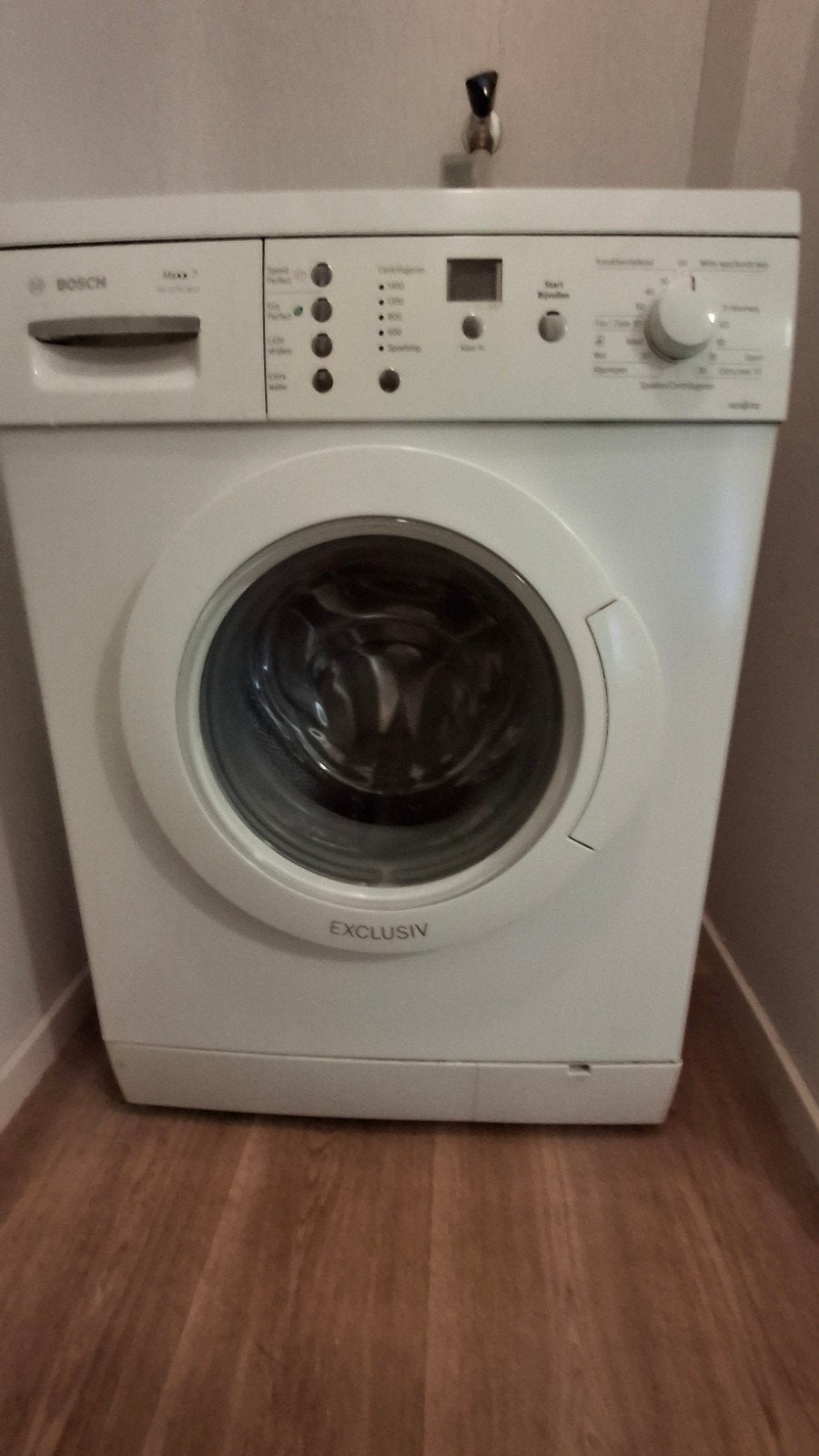 Bosch Exclusiv Voorlader Wasmachine - Goede Staat, Witgoed en Apparatuur, Ophalen, Gebruikt, Voorlader, Kort programma