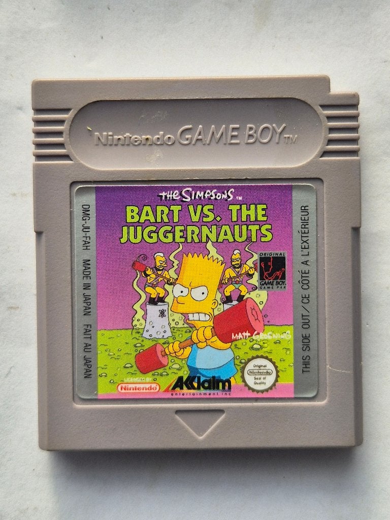 BART vs THE JUGGERNAUTS, Gebruikt, 1 speler, Racen en Vliegen, Ophalen of Verzenden