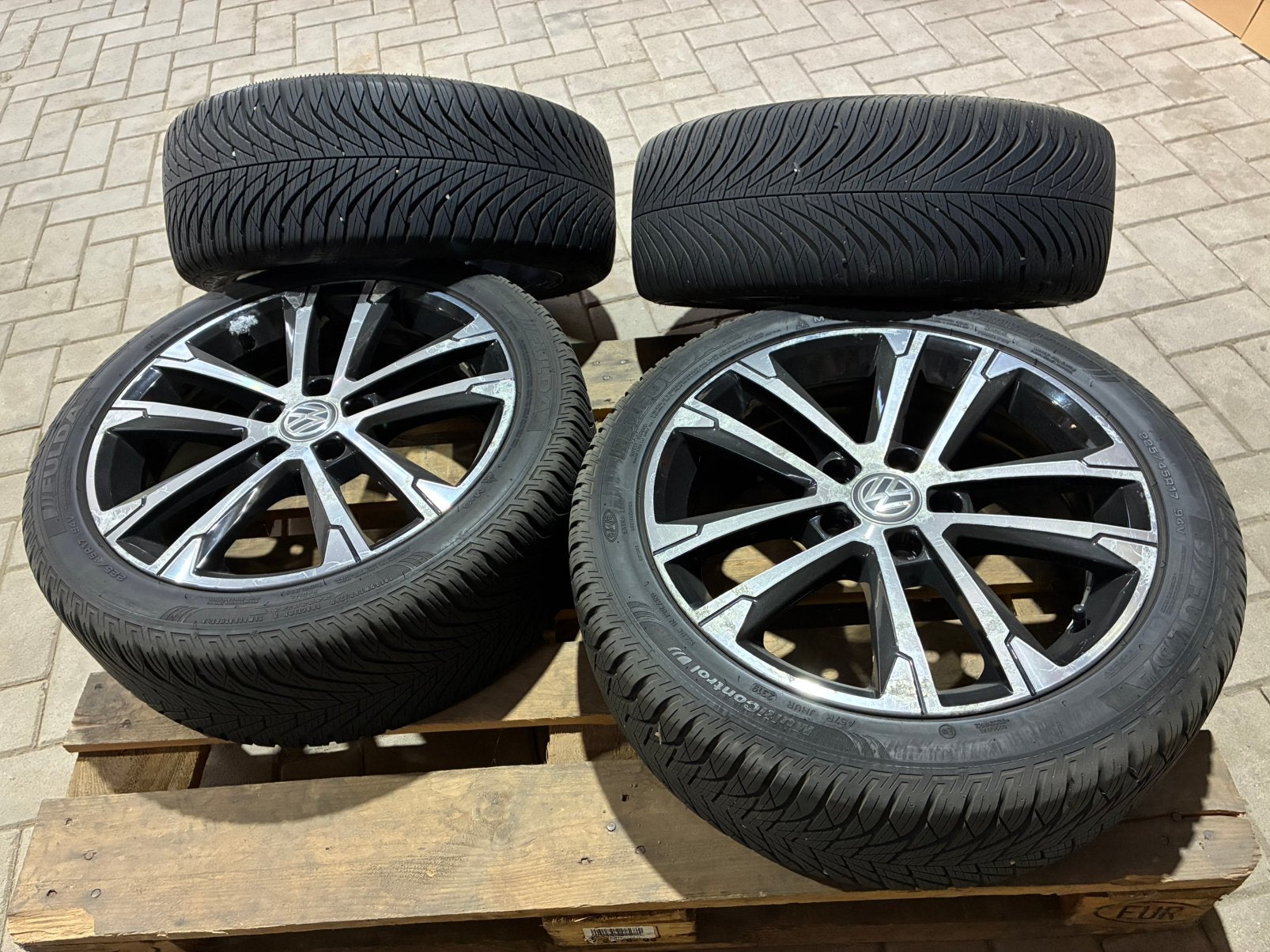 VW Singapore Wielen Golf 7 5G0601025AK, Auto-onderdelen, Banden en Velgen, Ophalen, Gebruikt, Banden en Velgen, 17 inch