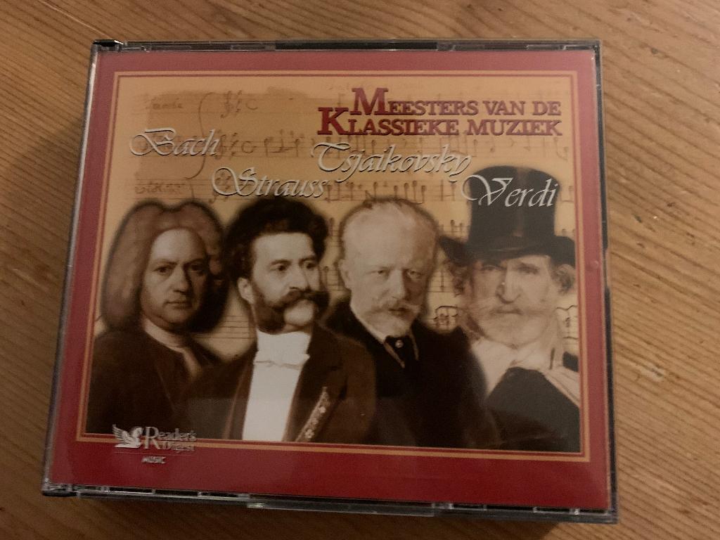 Meesters van de klassieke  muziek, Cd's en Dvd's, Cd's | Klassiek, Ophalen of Verzenden, Classicisme, Zo goed als nieuw, Overige typen