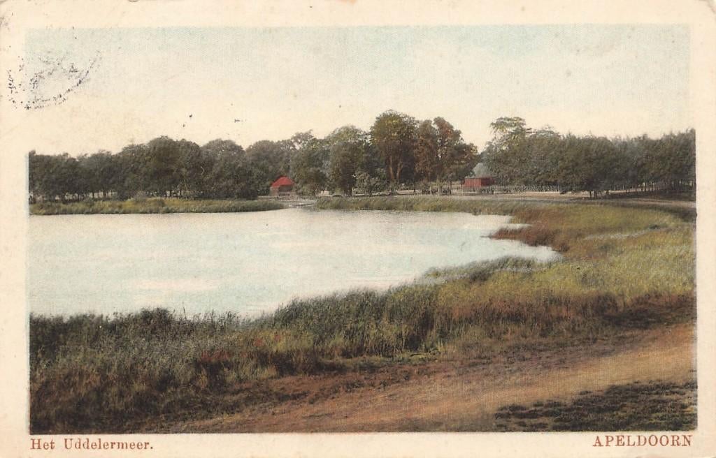 Het Uddelermeer  1926, Ophalen of Verzenden, 1920 tot 1940, Gelopen, Gelderland