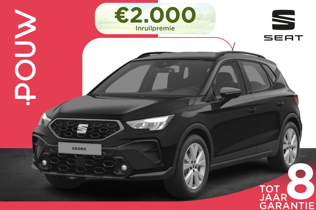 SEAT Arona 1.0 EcoTSI 95pk Style | Cruise Control | Parkeers, Auto's, Seat, Voorwielaandrijving, Stof, 95 pk, Zwart