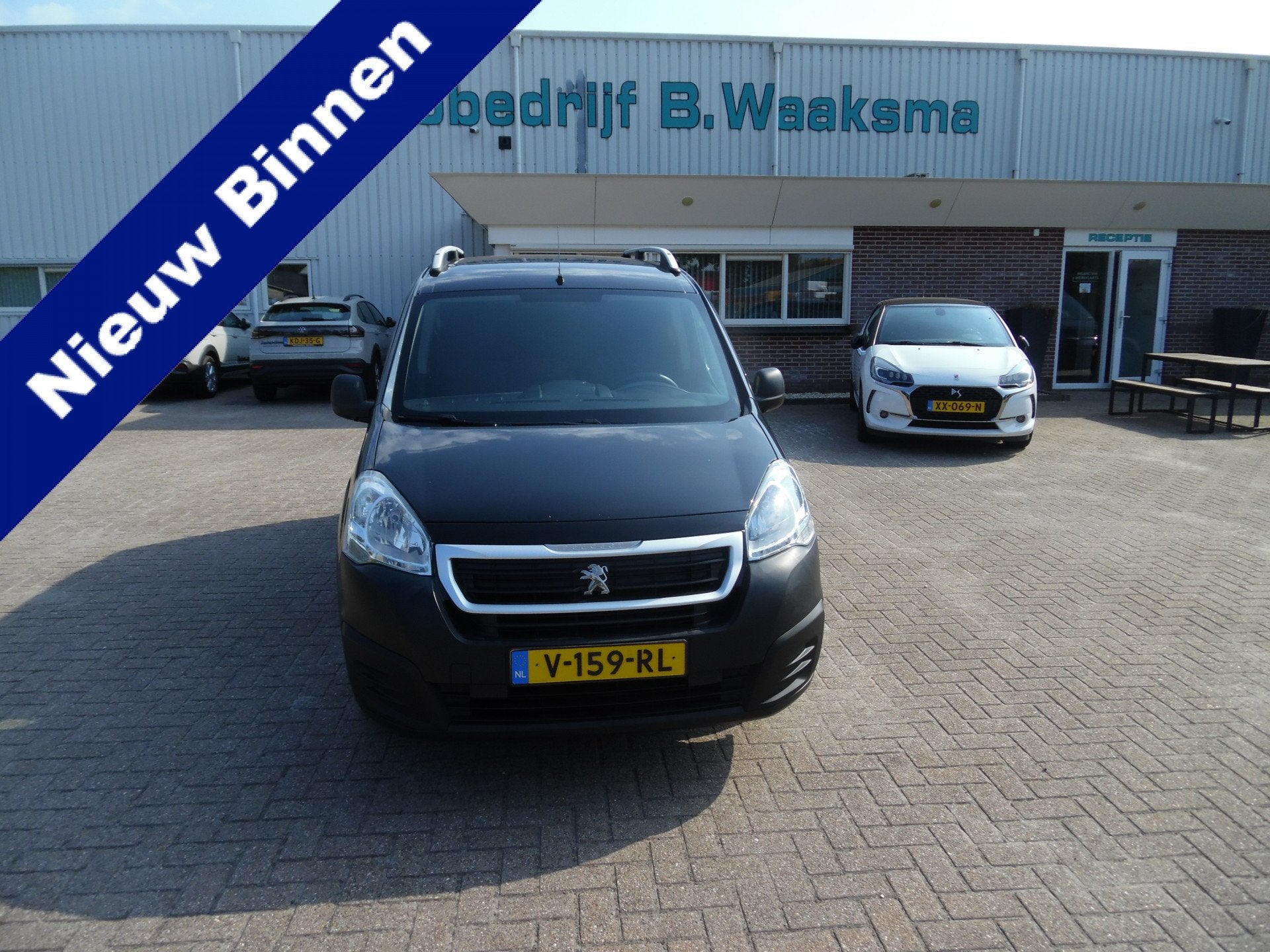 Peugeot Partner 120 1.6 BlueHDi 100 L1 Premium 3zitter, Auto's, Voorwielaandrijving, Gebruikt, 4 cilinders, Origineel Nederlands
