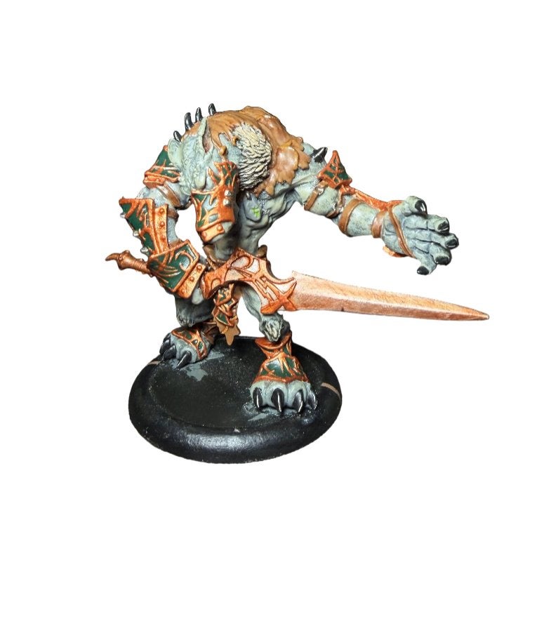 Warmachine Hordes Circle Orboros Warpwolf Stalker, ., Warhammer, Ophalen of Verzenden, Zo goed als nieuw