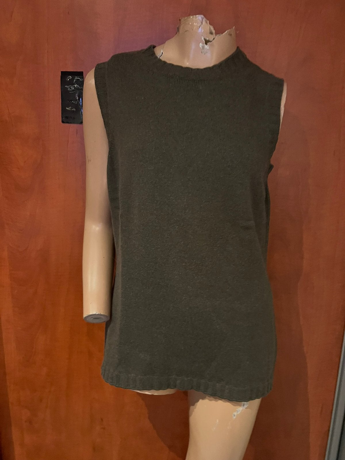 ESCADA Trui zonder mouwen maat M origineel zgan, Maat 38/40 (M), G, Bruin, G