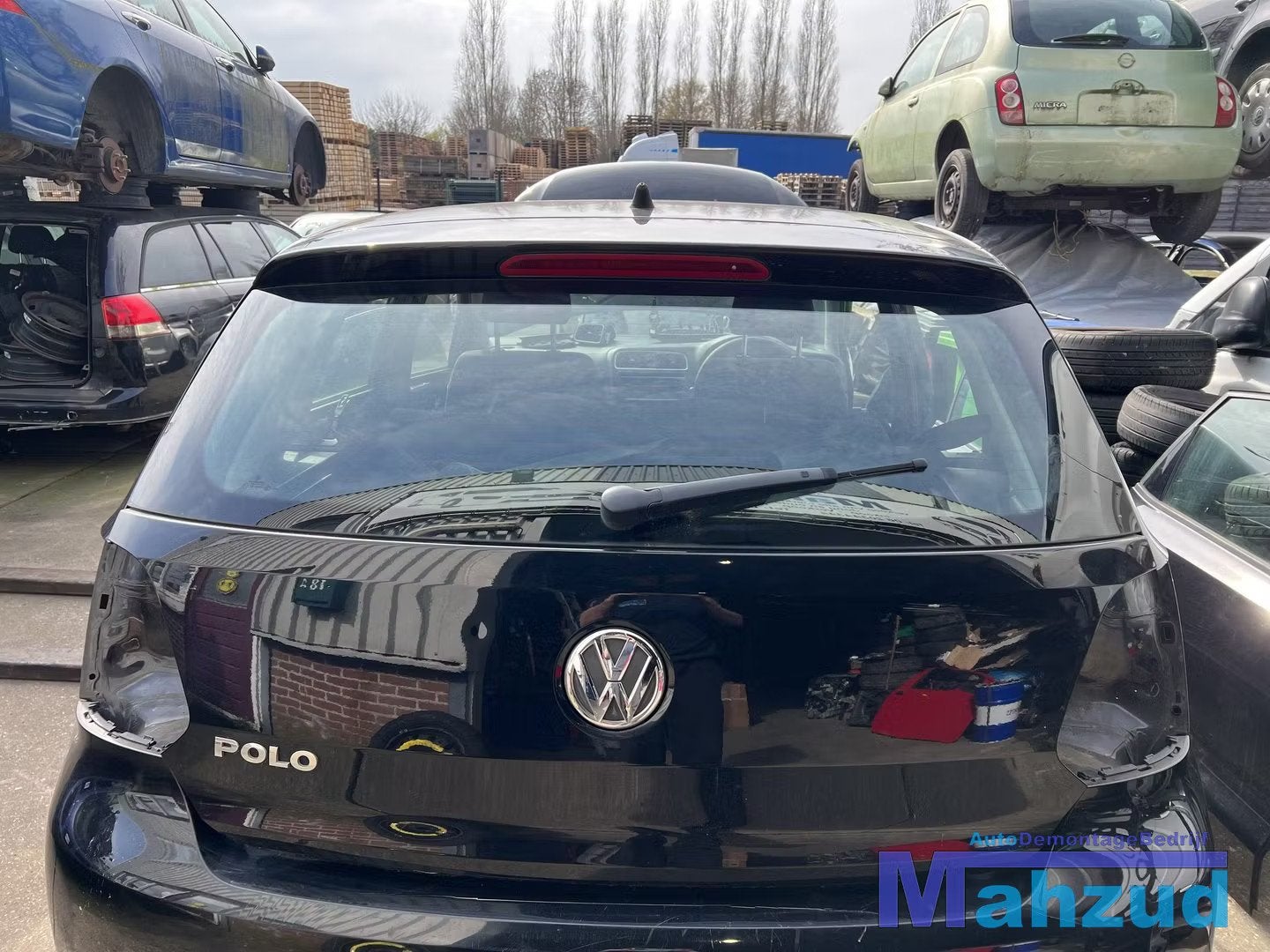VW POLO 6R Zwart LC9X Achterklep 2009-2016, Gebruikt, Volkswagen AG, Achter, Berliner Ring 2
38440  Wolfsburg, DE