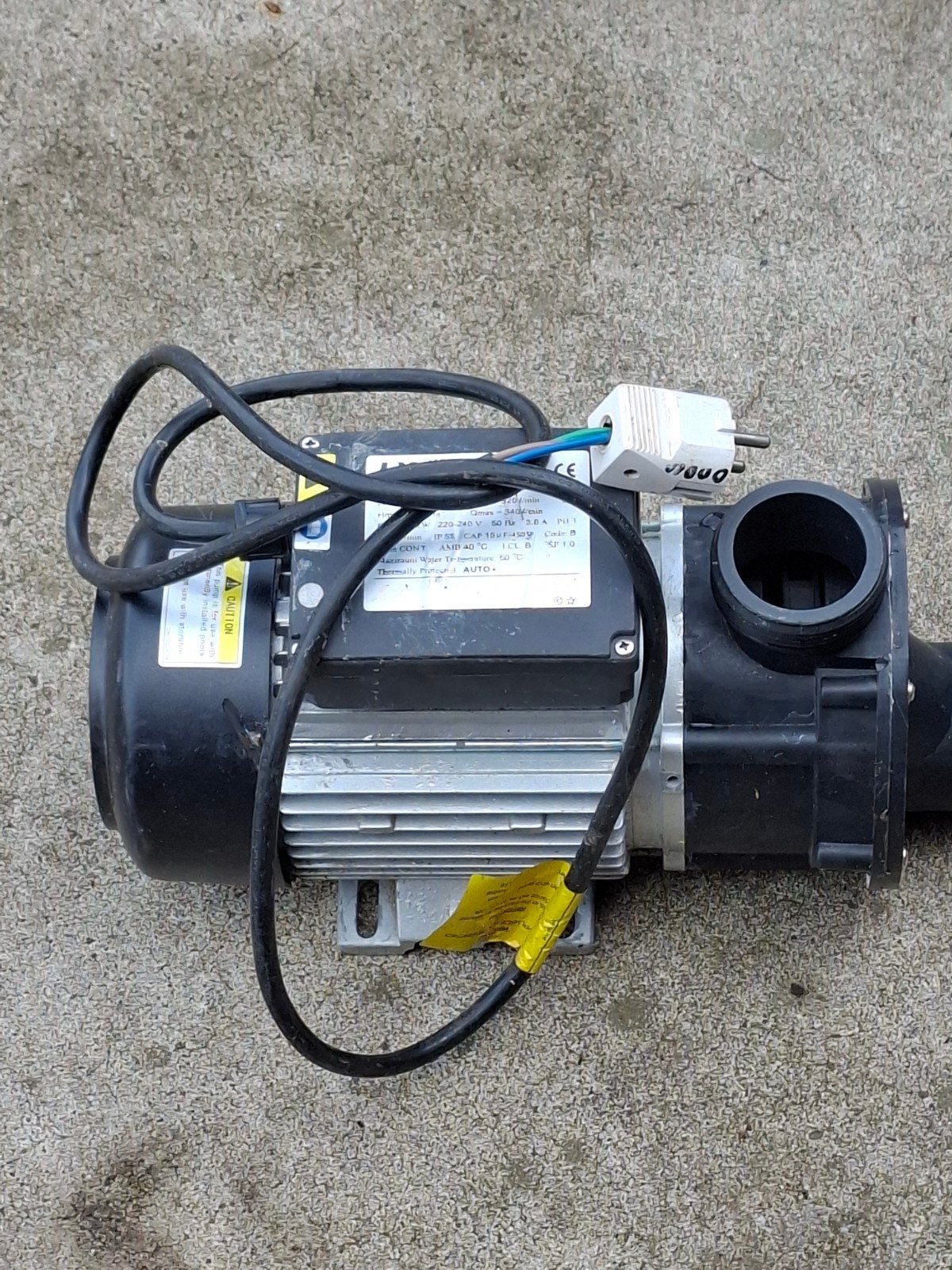 zwembad of jaccuzie pomp nieuw 1 x gebruikt, Tuin en Terras, Bubbelbaden en Hottubs, Ophalen of Verzenden, Pomp
