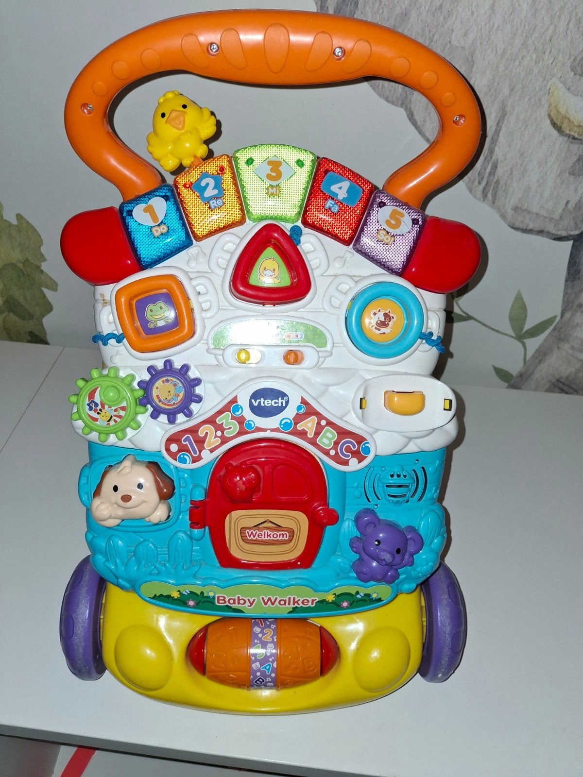 Babywalker van V-tech., Ophalen, Zo goed als nieuw, 6 maanden tot 2 jaar