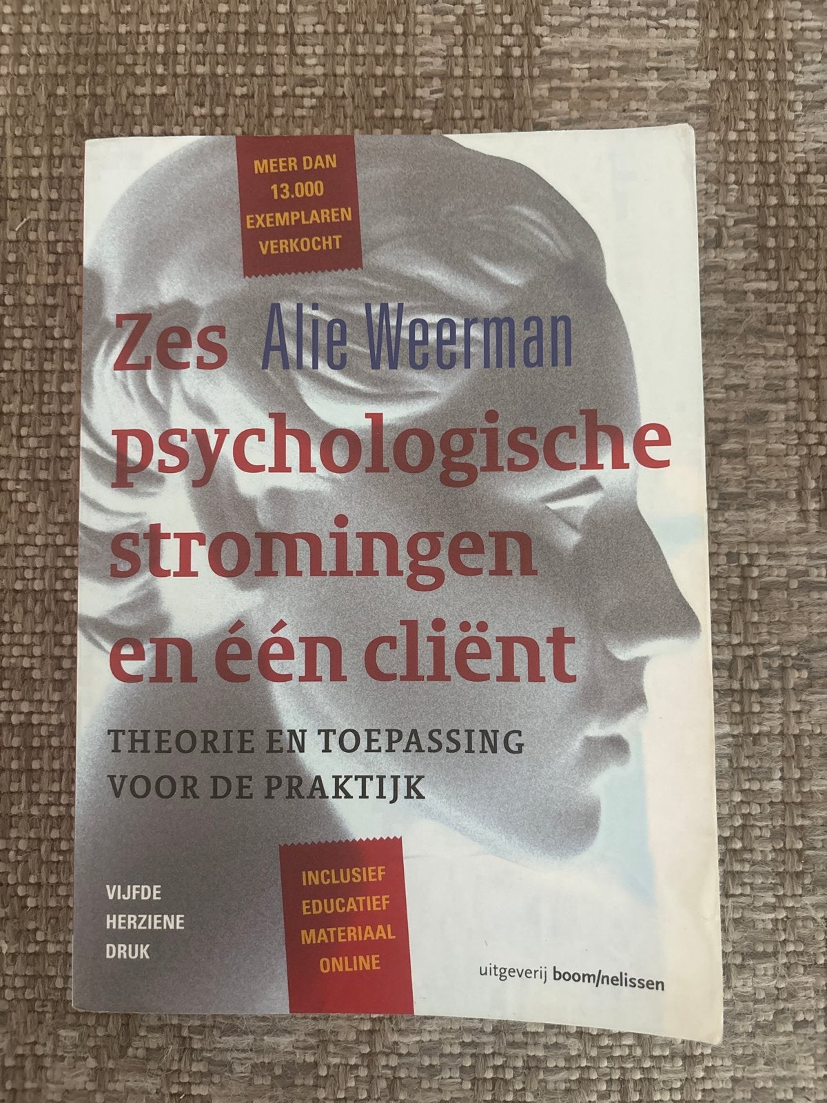 Alie Weerman - Zes psychologische stromingen en een client, Boeken, Alie Weerman, Ophalen of Verzenden, Ontwikkelingspsychologie