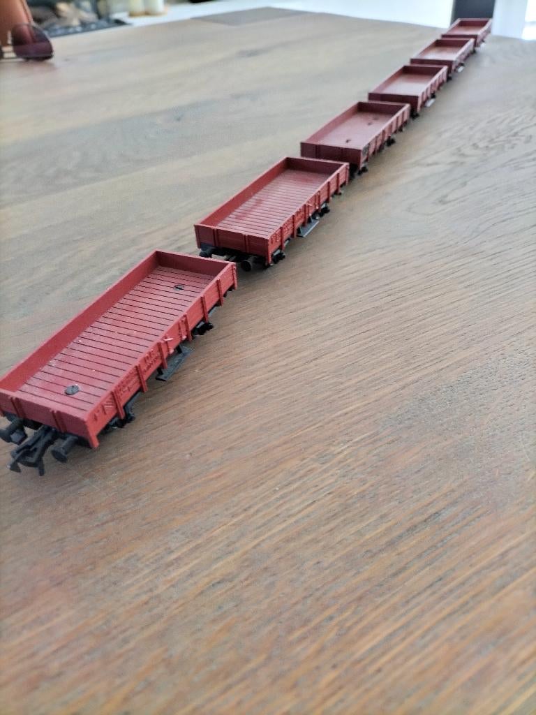 Fleischmann wagon, Gebruikt, Gelijkstroom, Fleischmann, Wagon
