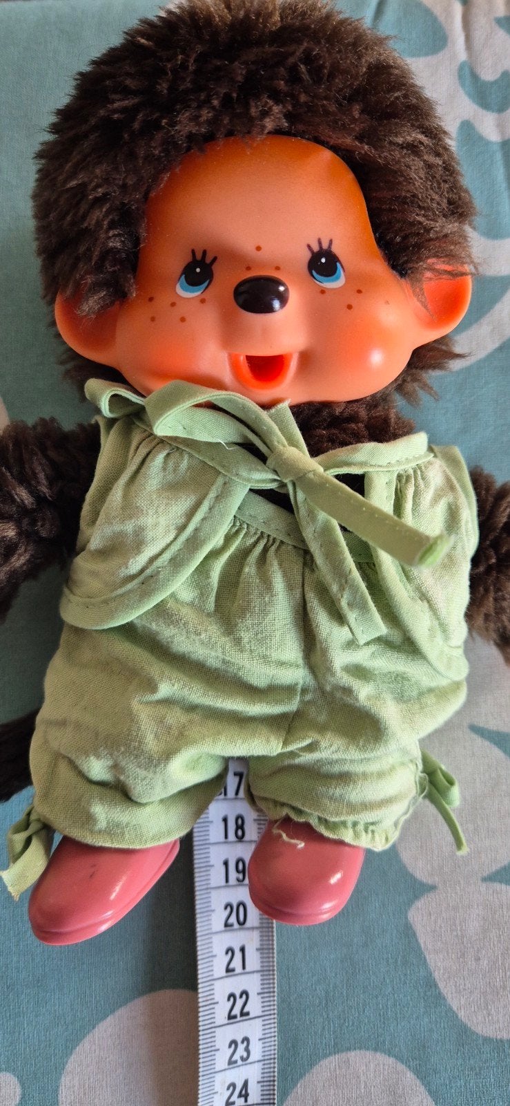 Monchhichi 20 cm, Ophalen of Verzenden, Gebruikt, Pop