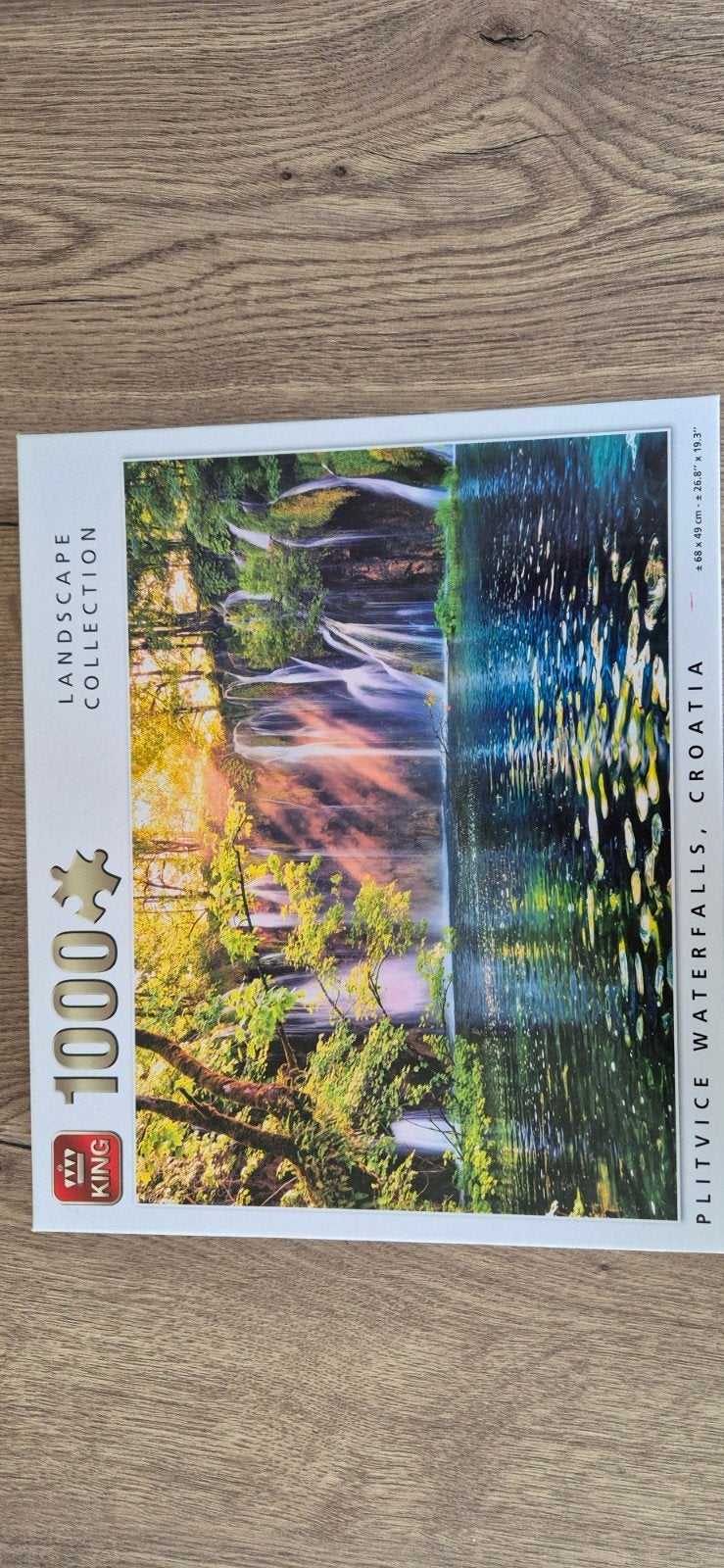 Puzzel van King, 1000 stukjes, Hobby en Vrije tijd, Denksport en Puzzels, Zo goed als nieuw, Legpuzzel, 500 t/m 1500 stukjes, Ophalen of Verzenden