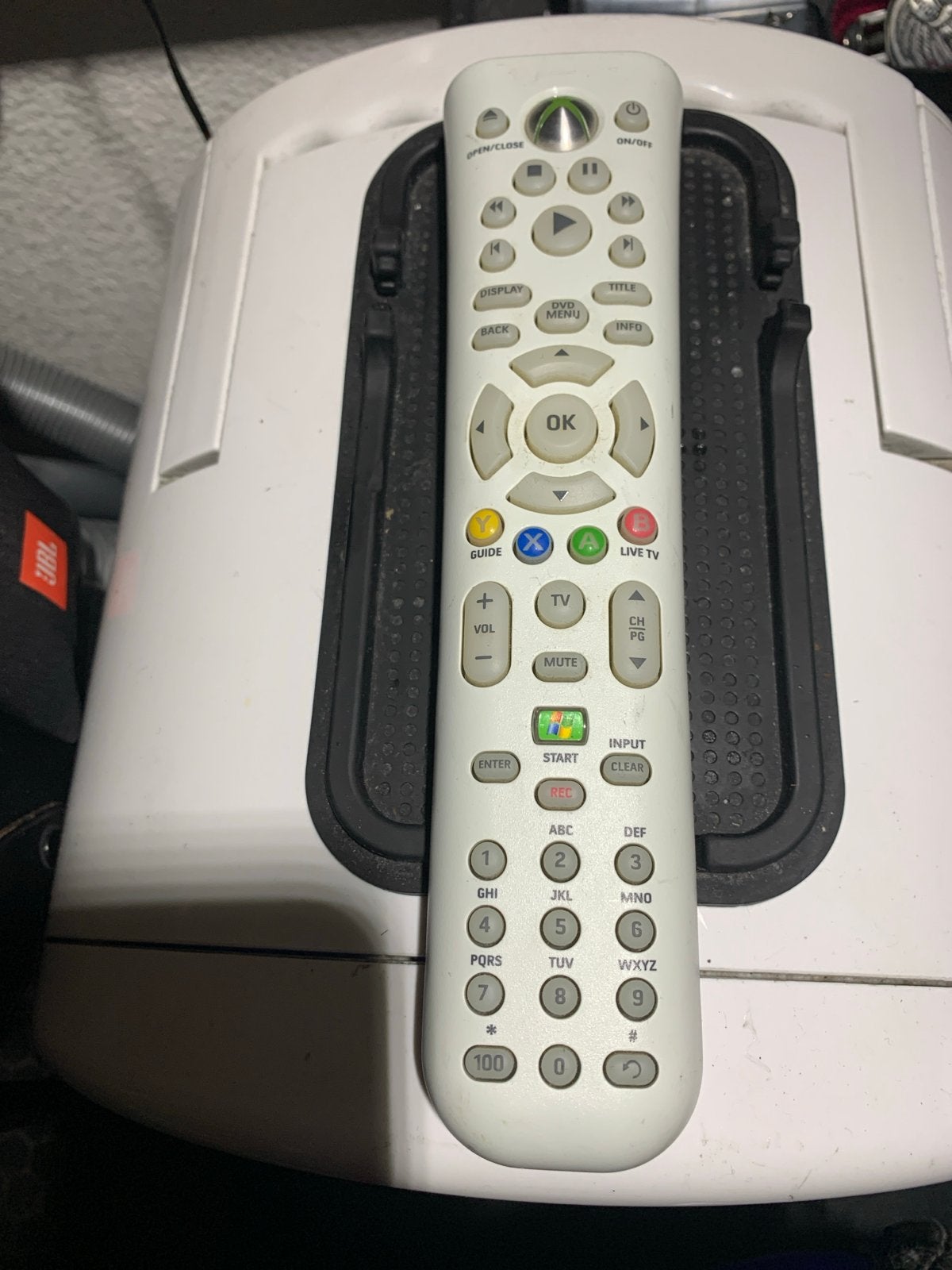 Originele Xbox 360 afstandsbediening, Ophalen of Verzenden, Zo goed als nieuw, Origineel, Dvd