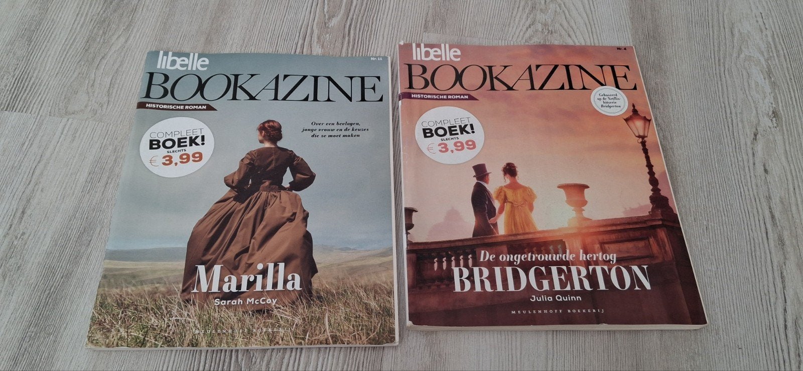 Libelle Bookazine: Bridgerton & Marilla (2 stuks), Boeken, Ophalen, Zo goed als nieuw, Julia Quinn, Sarah McCoy