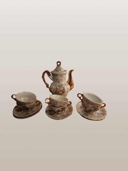 Jaren '50 "Royal Crown" kinderservies van Arnart, Ophalen of Verzenden