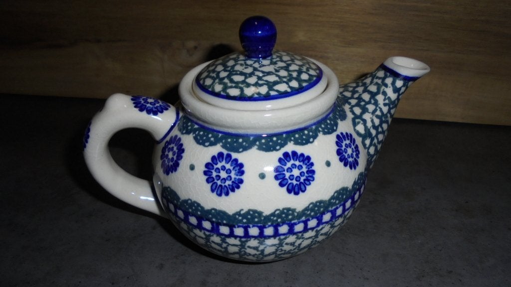 nieuw BUNZLAU pools keramiek theepot 500ml, Ophalen, Keramiek, Overige typen, Nieuw