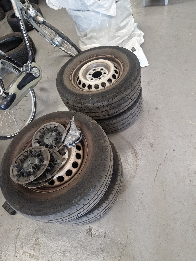 Set van gebruikte banden, maat 235/65 R16, Ophalen of Verzenden, Gebruikt