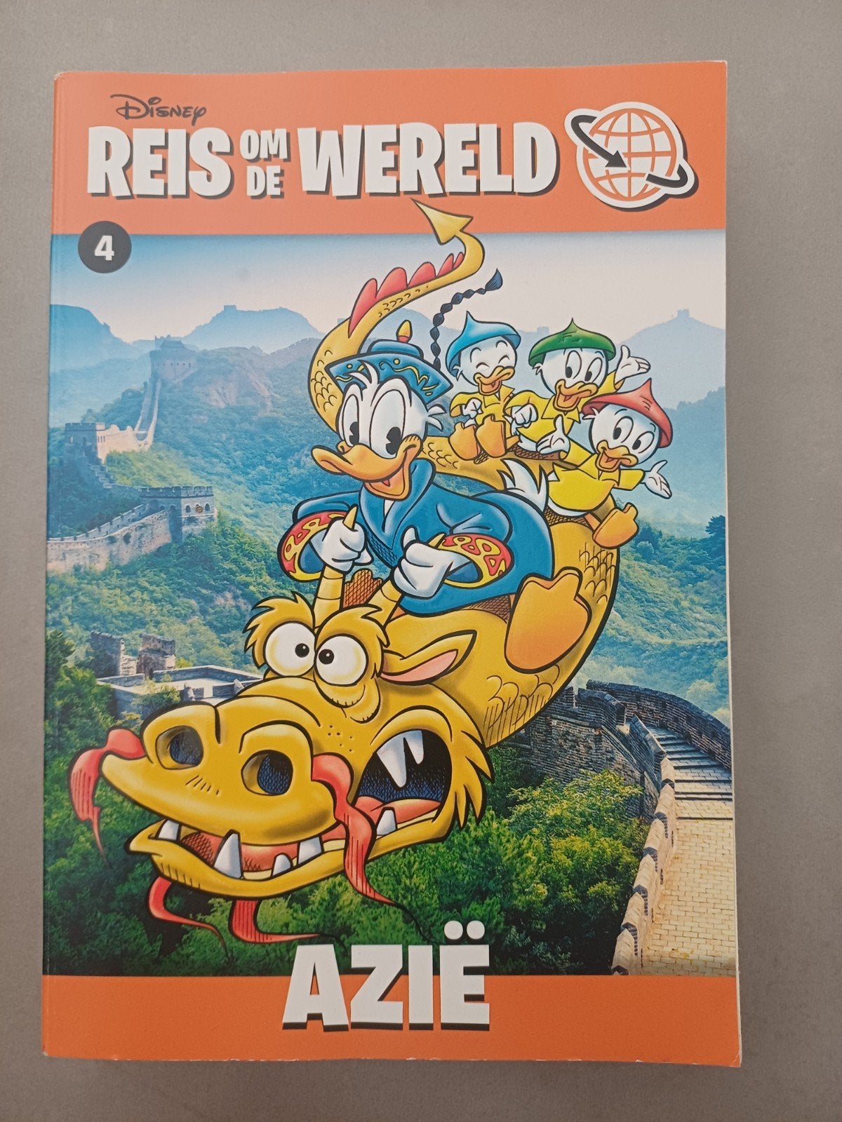 Donald Duck Reis om de Wereld - Azië (deel 4), Boeken, Eén stripboek, Ophalen of Verzenden, Nieuw