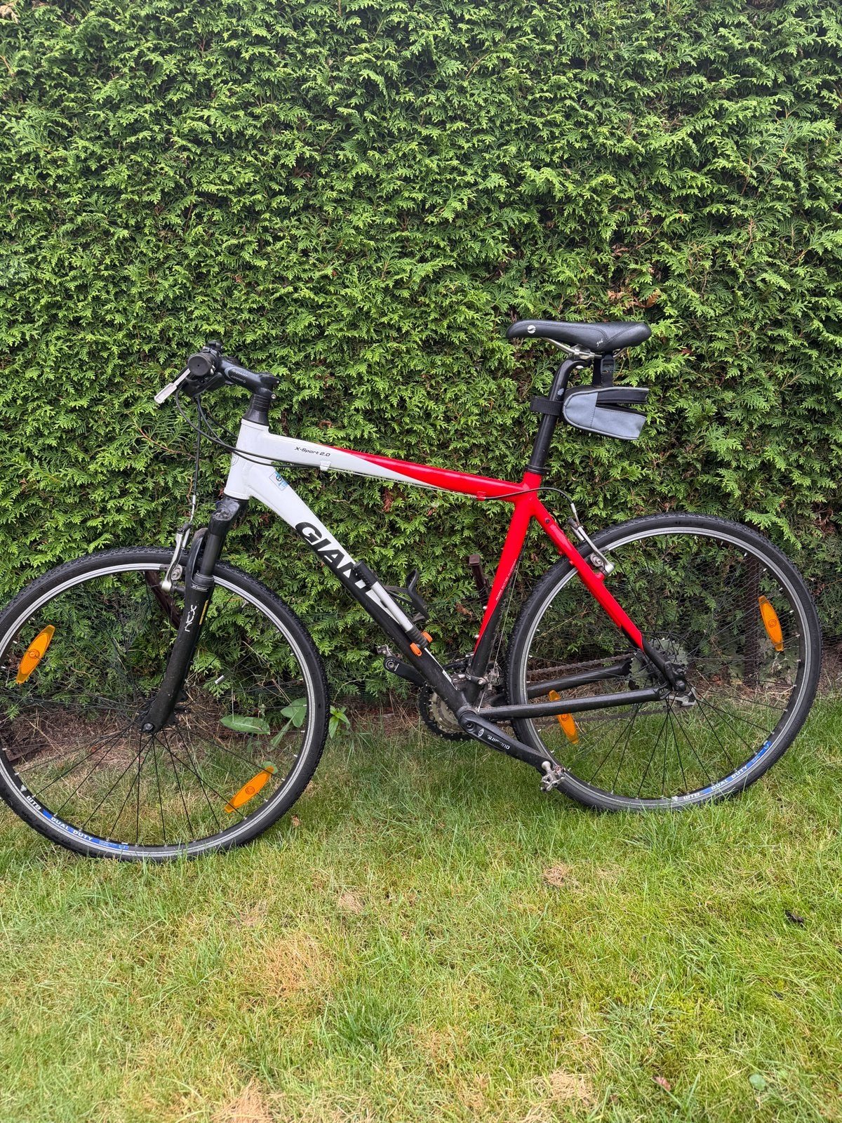 Giant X-Sport 2.0 - Weinig gebruikt, Ophalen, 28 inch, Vering, Velgrem