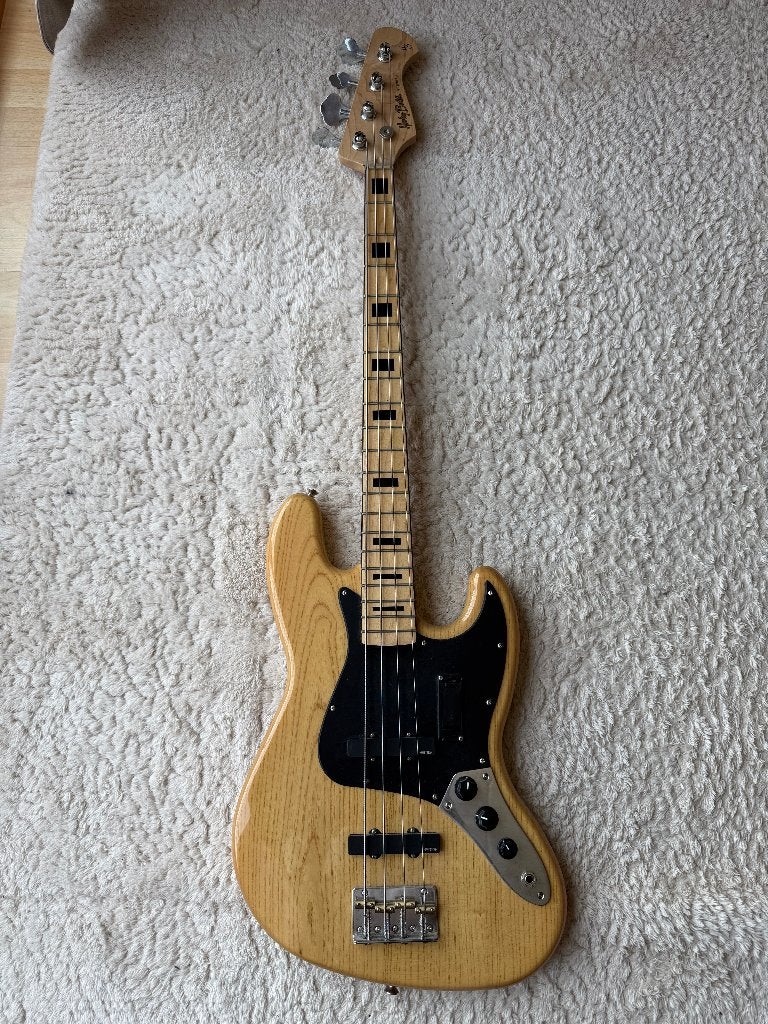 Harley Benton Jazz Bass with EMG Pickups, Ophalen of Verzenden, Gebruikt, Elektrisch