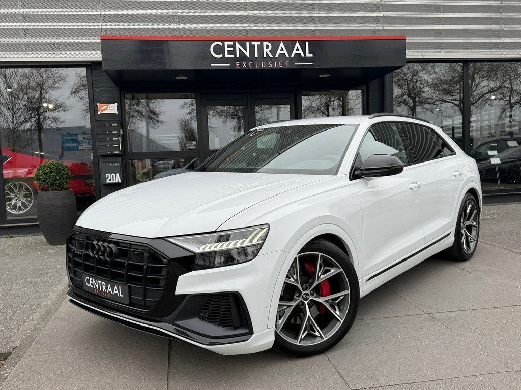 Audi Q8 60 TFSI e quattro Competition ACC|Memory|B&O|Carplay, Auto's, Audi, Bedrijf, Te koop, Q8, 4x4, ABS, Achteruitrijcamera