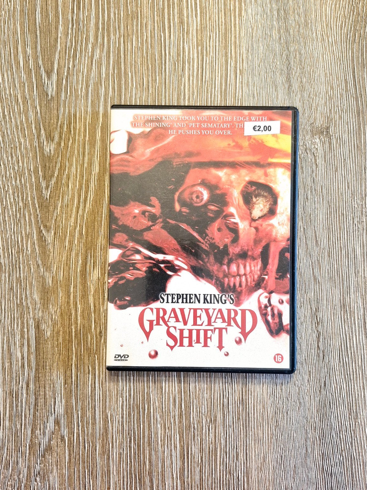 Stephen King's Graveyard Shift DVD - Horrorfilm, Vanaf 16 jaar, Nederlands, Ophalen of Verzenden, Horror-komedie