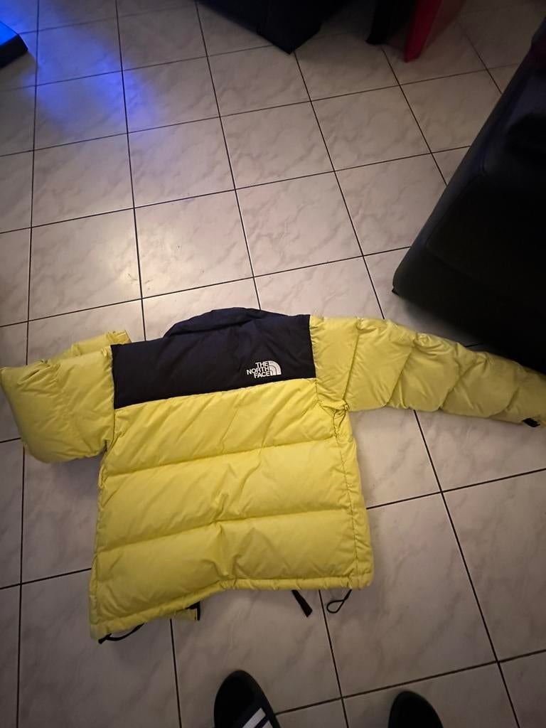 North face jas XS/S orgineel, mooie kleur puntgaaf, Ophalen of Verzenden, Zo goed als nieuw, Maat 46 (S) of kleiner, Geel
