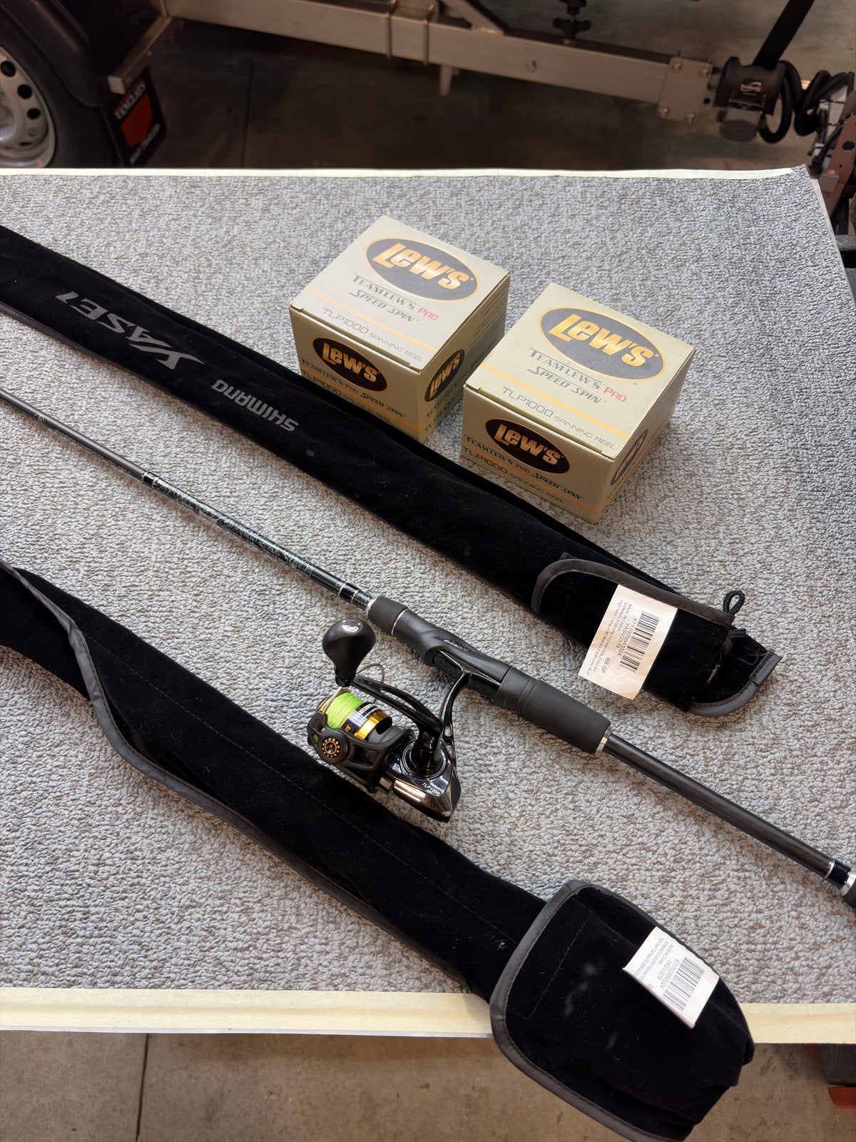 2x Shimano Yasei Vertical Jig & Spin 190cm (evt met molens), Ophalen of Verzenden, Werphengel