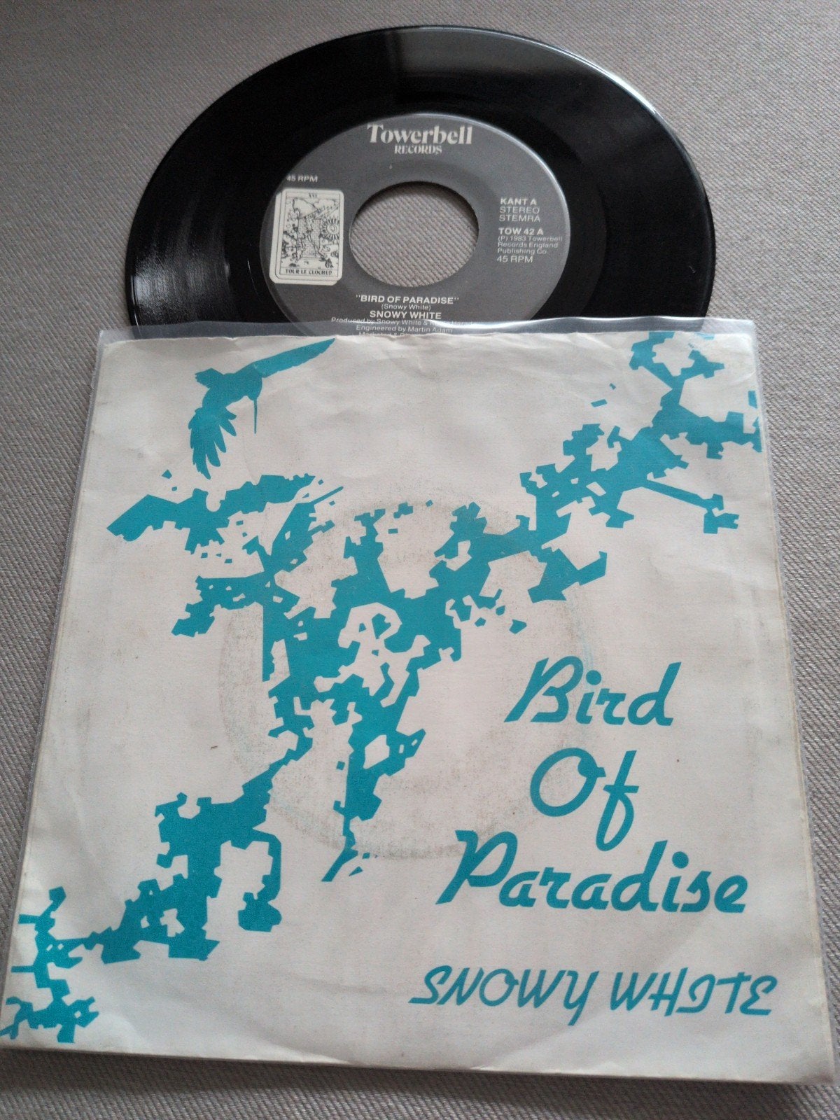 Snowy White – Bird Of Paradise, Ophalen of Verzenden, Zo goed als nieuw, 7 inch