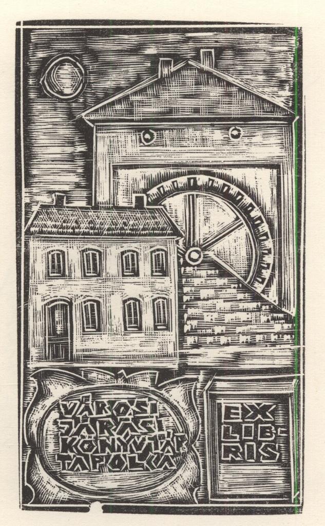 1409 Ex Libris Hongarije : Traján Marian József, z.j., Antiek en Kunst, Kunst | Etsen en Gravures, Verzenden