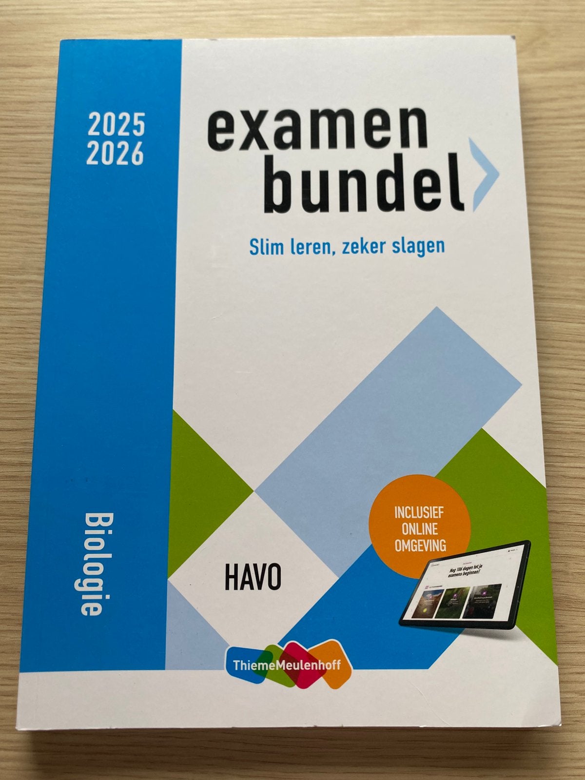 Examenbundel Havo Biologie, Boeken, Ophalen of Verzenden, Zo goed als nieuw, Overige onderwerpen