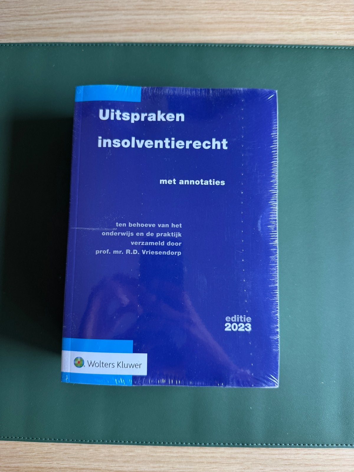 Uitspraken Insolventierecht met annotaties - 2023 NIEUW, Ophalen of Verzenden, Gamma, Nieuw, WO