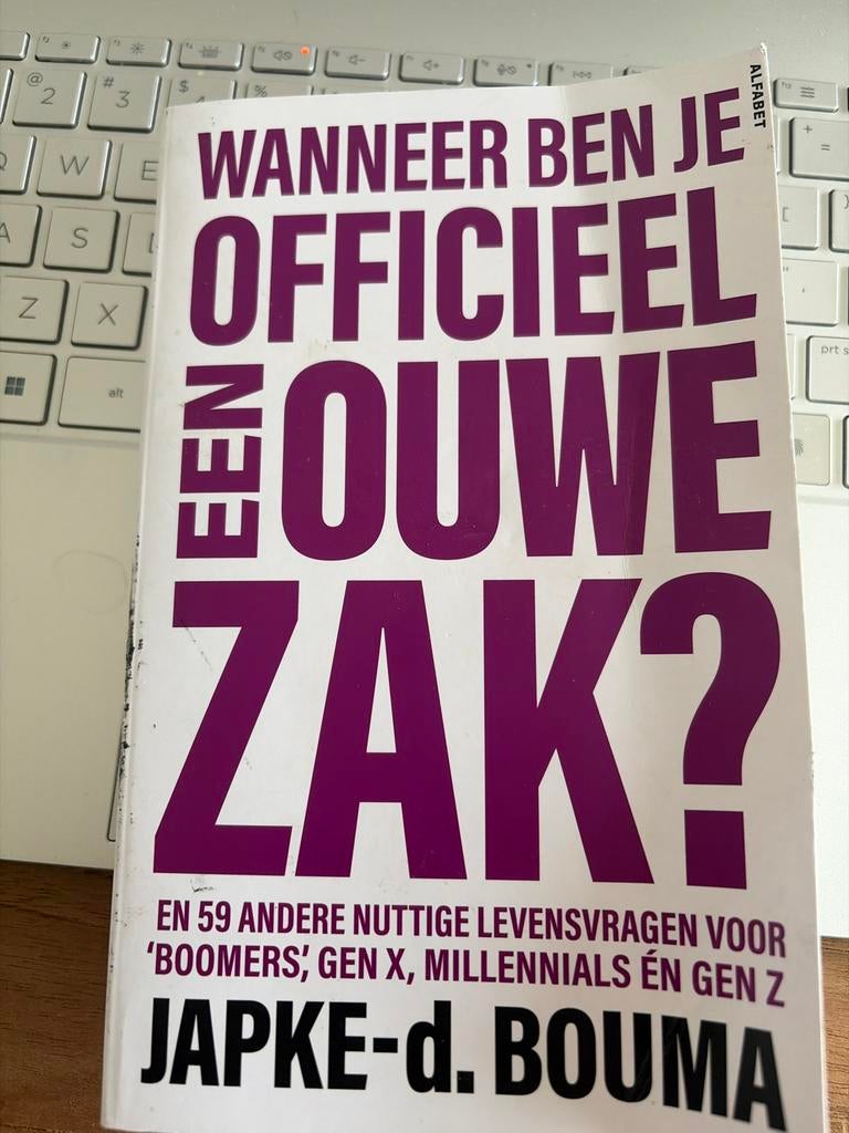 Wanneer ben je officieel een ouwe zak? - Japke-d. Bouma, Boeken, Overige Boeken, Zo goed als nieuw, Ophalen of Verzenden