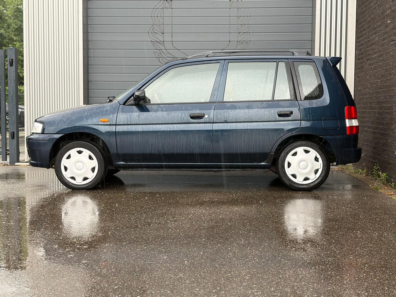 Mazda Demio 1.3 LX Nap, Auto's, Mazda, 31 €/maand, Blauw, Bedrijf, Grijs