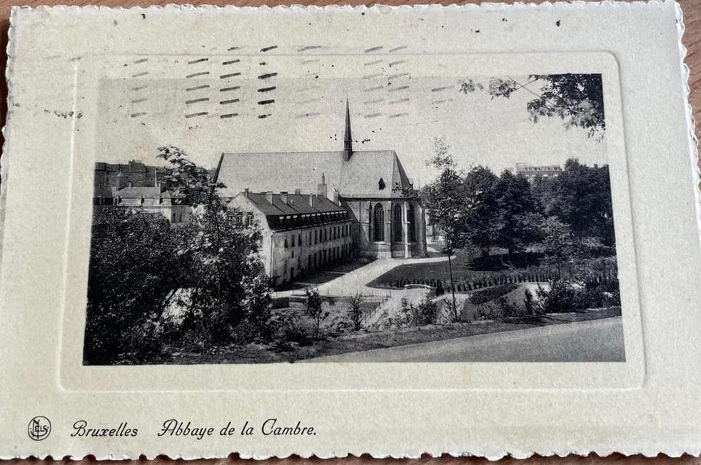 Mooie Oude ansichtkaart  Abdij de la Cambre Brussel, Verzamelen, Ophalen of Verzenden, Voor 1920, Brussel (Gewest)