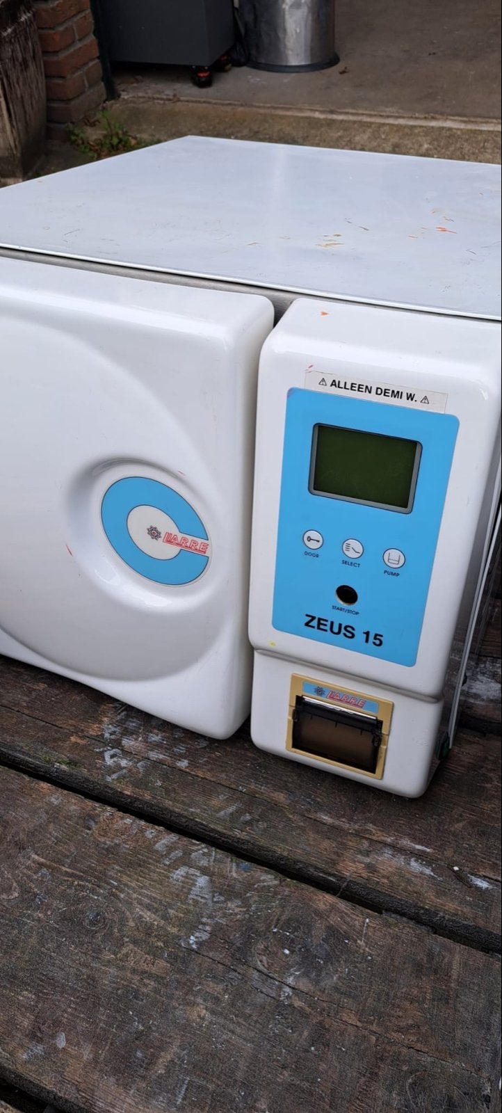 Zeus 15 Autoclaaf - Professionele Sterilisator, Ophalen of Verzenden