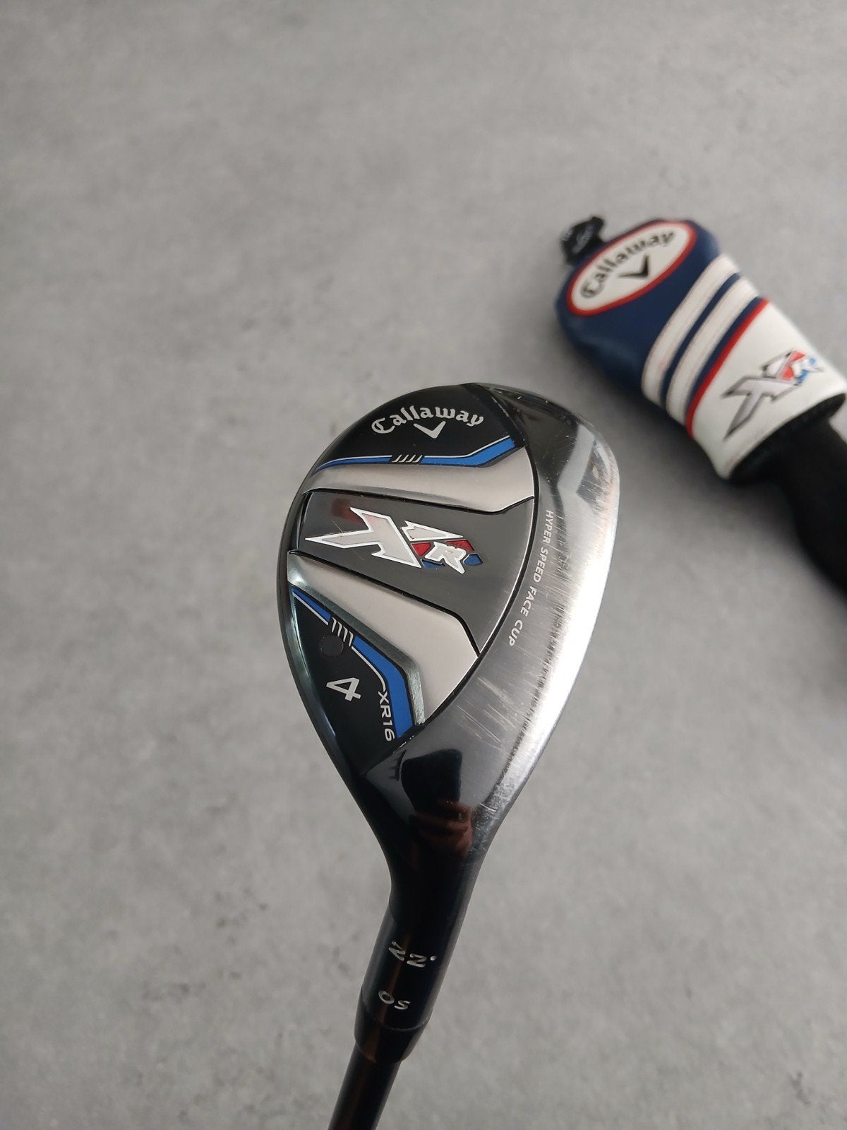 Callaway XR16 4 hybride OS | senior flex, Sport en Fitness, Ophalen of Verzenden, Gebruikt, Club, Callaway
