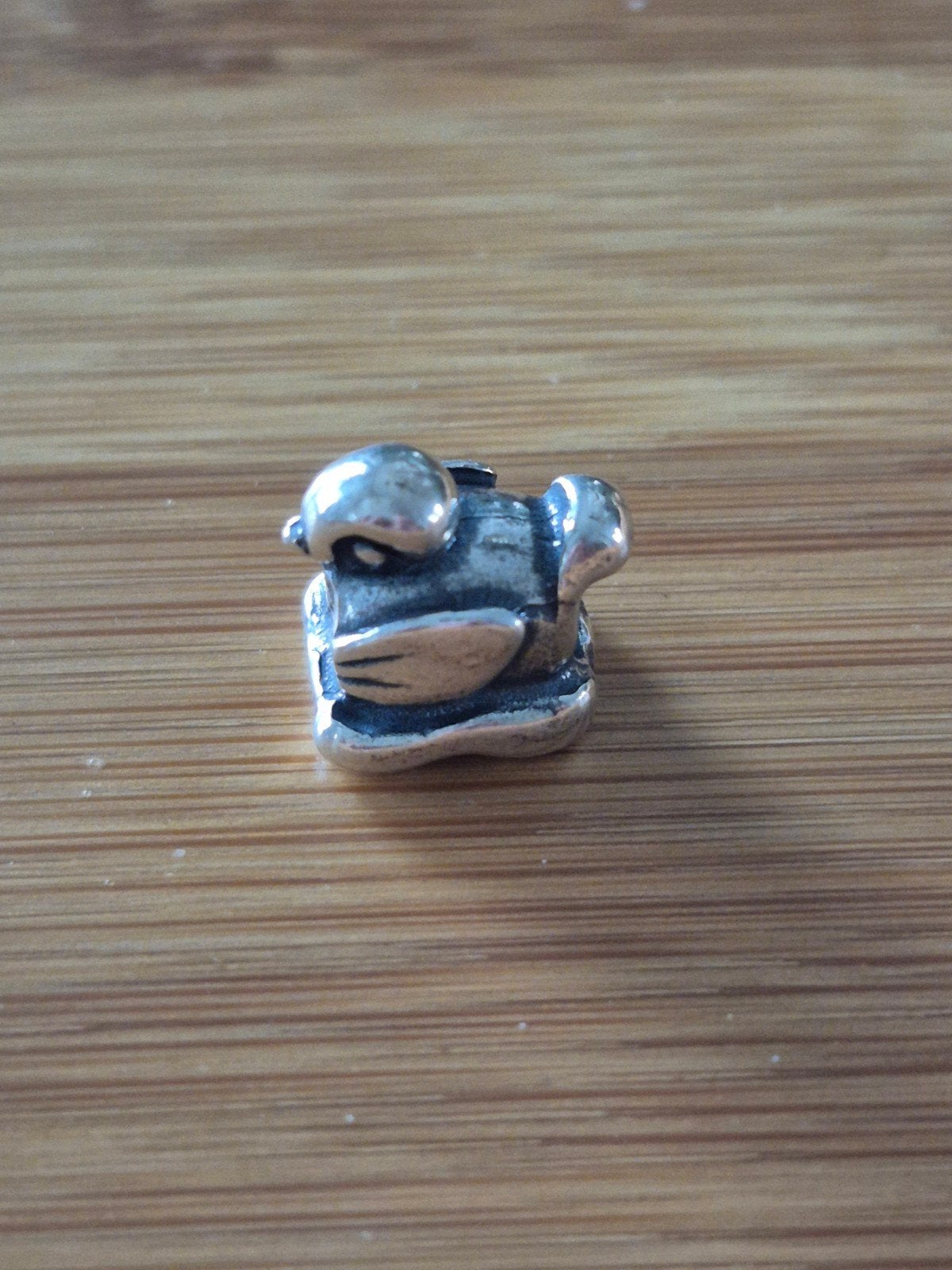 Trollbeads Trollbead Eendje retired, Ophalen of Verzenden, Zo goed als nieuw, Trollbeads, 1 bedel