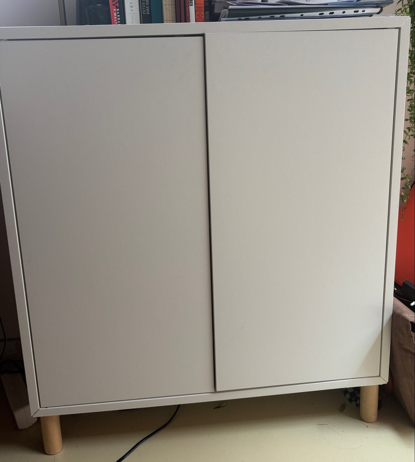 IKEA EKET kastje met houten pootjes 70x35x70, Ophalen, 50 tot 100 cm, Zo goed als nieuw, Minder dan 100 cm